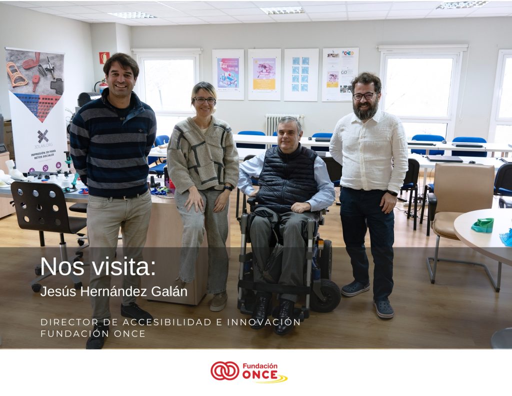 Nos visita: Jesús Hernández Galán, Director de Accesibilidad e Innovación Fundación ONCE