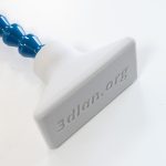 puntero para licornio de casco de boccia impreso en 3D